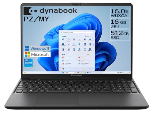 Amazon.co.jp: dynabook ノートパソコン PZ/MY【大画面16型 画面比率16
